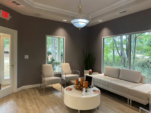 Welcoming greeting room at Aesthetic Restorative Dentistry